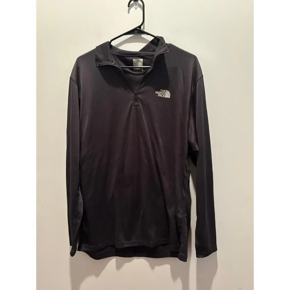 The North Face Quarter Zip Black Mens XL